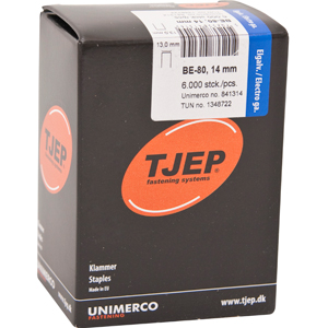 TJEP BE-80 staples 14 mm