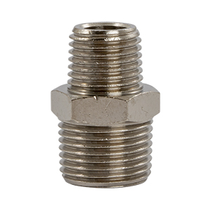 TJEP straight joint, 1/4" x 3/8" male thread